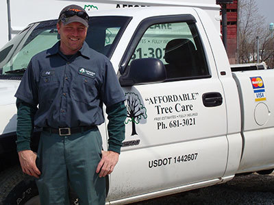 Jeff Nelson Affordable Trees Owner
